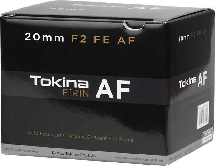 Produktbild Tokina Firin 20mm F2 FE AF Sony FF E-mount (Sony E, Vollformat, APS-C / DX)