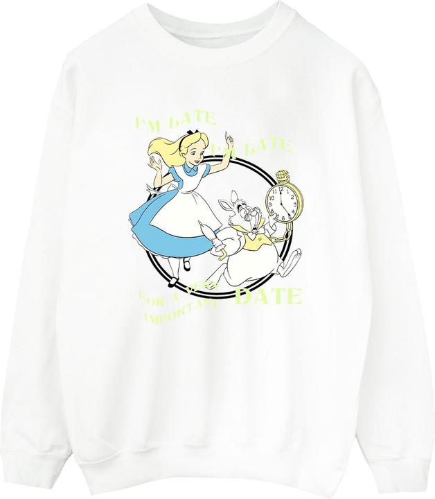 Produktbild Disney Alice In Wonderland I'm Late Sweatshirt (L)