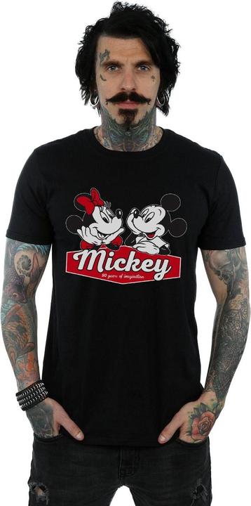 Immagine prodotto Disney Mickie And Minnie 90 Years Maglietta Uomo (S)