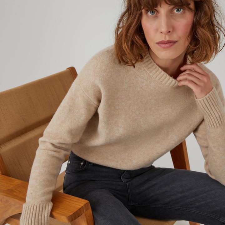 Image du produit La Redoute Collections Pull à encolure ronde (XL)