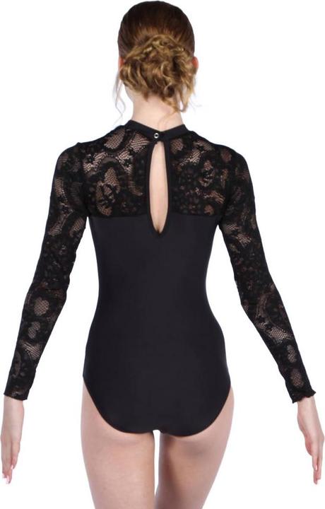 Actual product image Sansha Long sleeve dance body with lace (M)