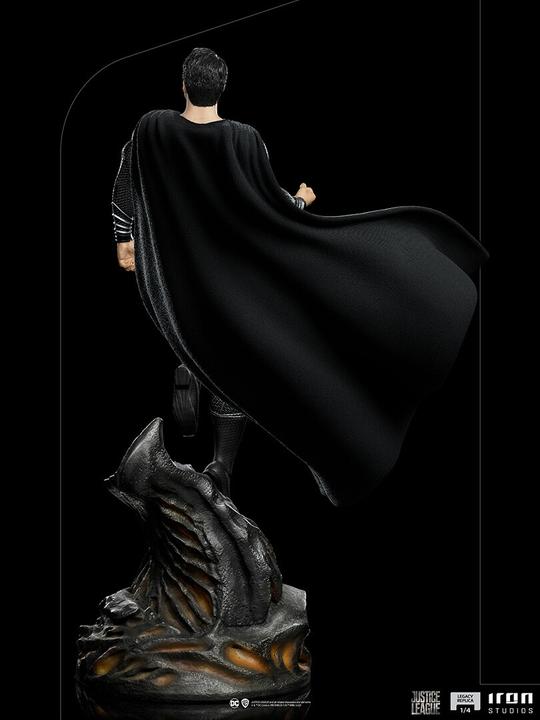 Produktbild Iron Studios JUSTICE LEAGUE -Superman Black Suit -Statuette Legacy Replica 1/4 69cm