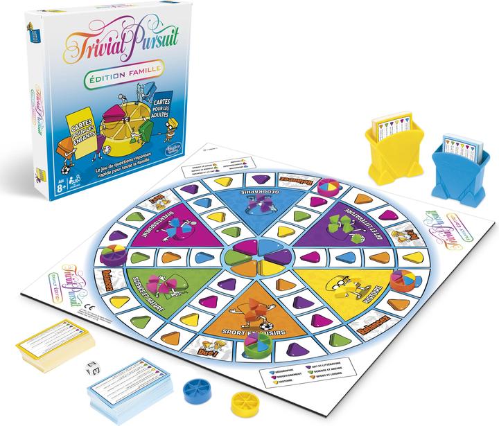 Actual product image Hasbro Gaming Trivial Pursuit Family Edition New Edition (French)