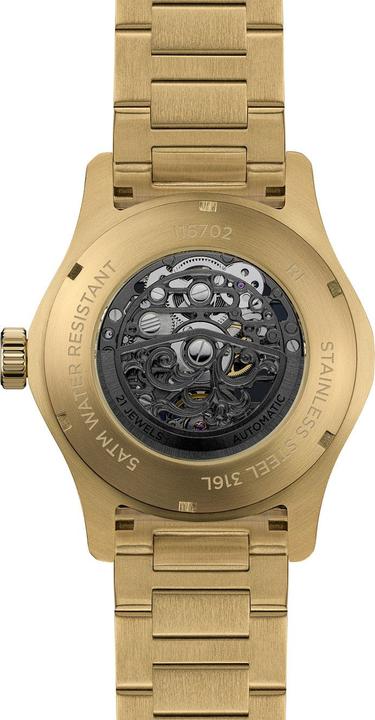 Produktbild Ingersoll 1892 Ingersoll I16702 Herrenuhr Ingersoll Bronc Automatic 44mm 5ATM (Skeleton-Uhr, 44 mm)
