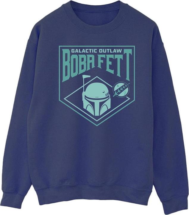 Immagine prodotto Star Wars The Book Of Boba Fett Galactic Helm Chest Felpa Uomo (XL)
