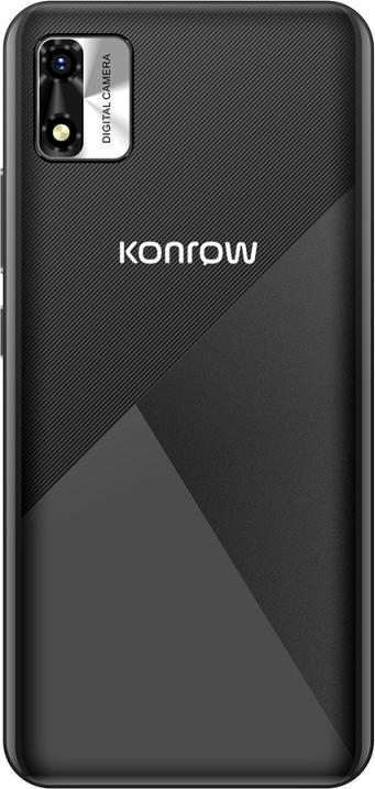 Immagine prodotto Konrow Star 55 (Dual SIM - 4G - display da 5,5" - 16 GB, 2 GB RAM) Nero (16 GB, Nero, 5.45", Doppia SIM, 4G)