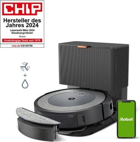 Produktbild iRobot Roomba Combo i5+ (Saugwischroboter)