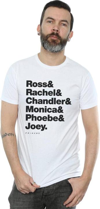 Immagine prodotto Friends First Names Text Maglietta Uomo (XXL)