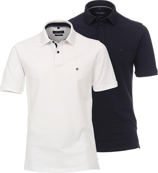 Produktbild Casamoda 2er Pack Basic Poloshirt (3XL)