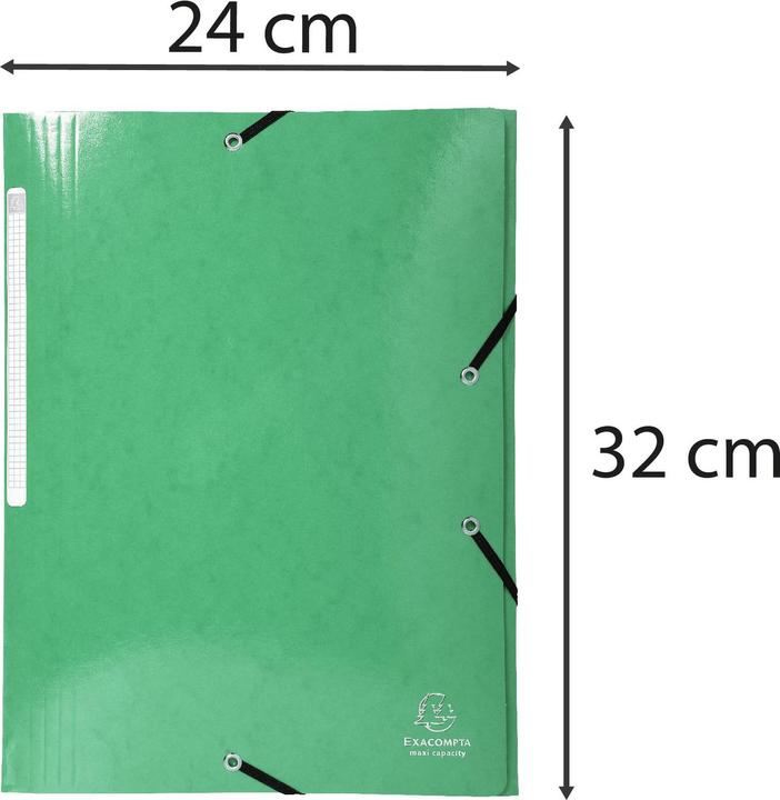 Produktbild Exacompta Sammelmappe mit Gummizug (A4, 625 x)