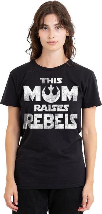 Produktbild Star Wars Mom Raises Rebels TShirt Muttertag (L)