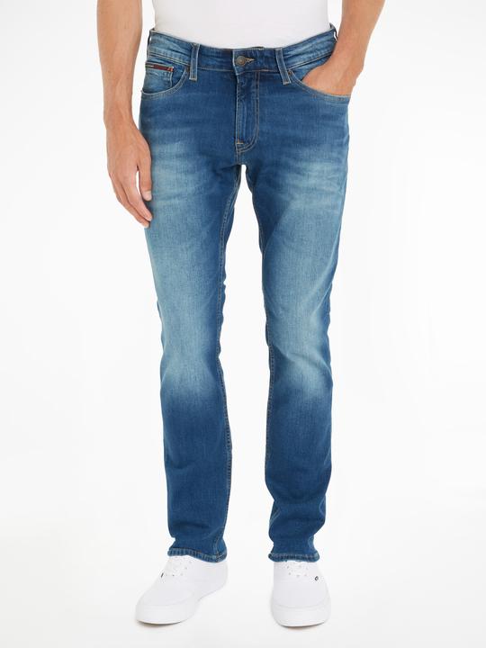 Actual product image Tommy Hilfiger Scanton Slim Fit wilson mid blue stretch (W34/L36)
