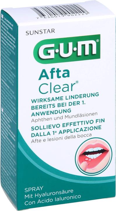 Image du produit GUM SUNSTAR AftaClear Spray (15 ml, Vaporisateur buccal)