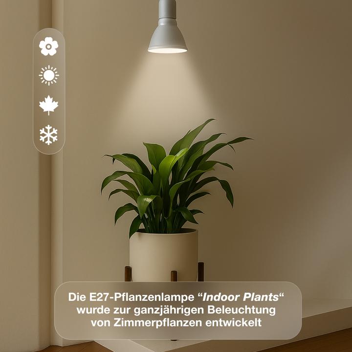 Actual product image Venso EcoSolutions E27 plant lamp "Indoor plants" 15W 60 °, improved photosynthesis and higher chlor (LED)