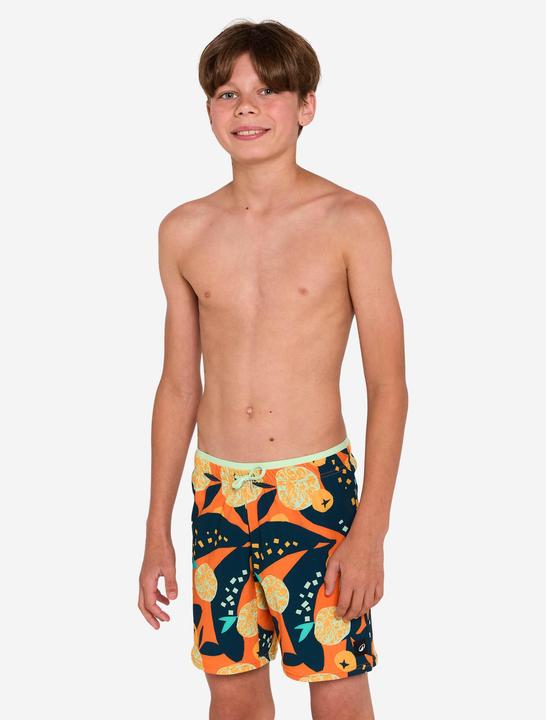 Produktbild Nabaiji Schwimmshorts Jungen lang - 100 Hotu orange (8, 9, 10)