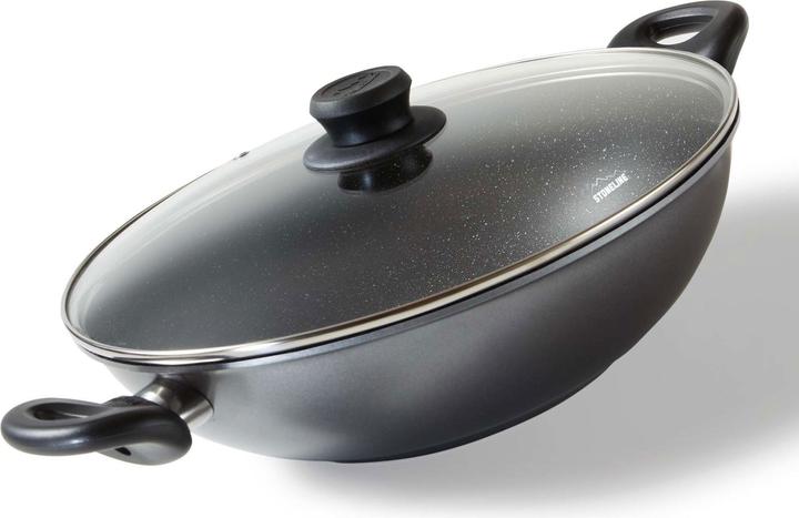 Actual product image Stoneline Wok (28 cm, Wok, Cast aluminium)