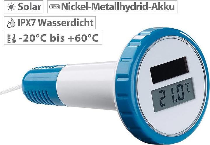 Immagine prodotto Infactory Termometro solare digitale per stagno e piscina