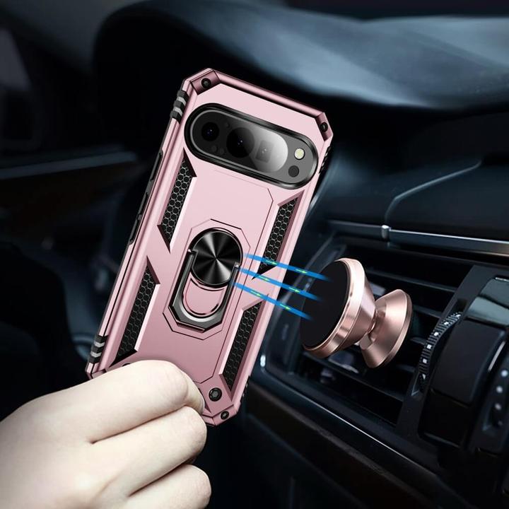 Actual product image Cover-Discount Google Pixel 9 / 9 Pro - Armor Case with kickstand (Google Pixel 9, Google Pixel 9 Pro)