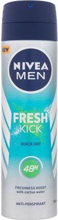 NIVEA Men Fresh Kick Anti-perspirant - Antiperspirant ve spreji (Spray, 150 ml)