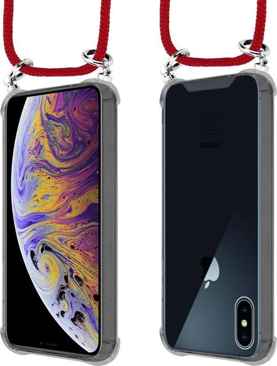 Produktbild Cadorabo TPU Handy Kette SILBER Cover