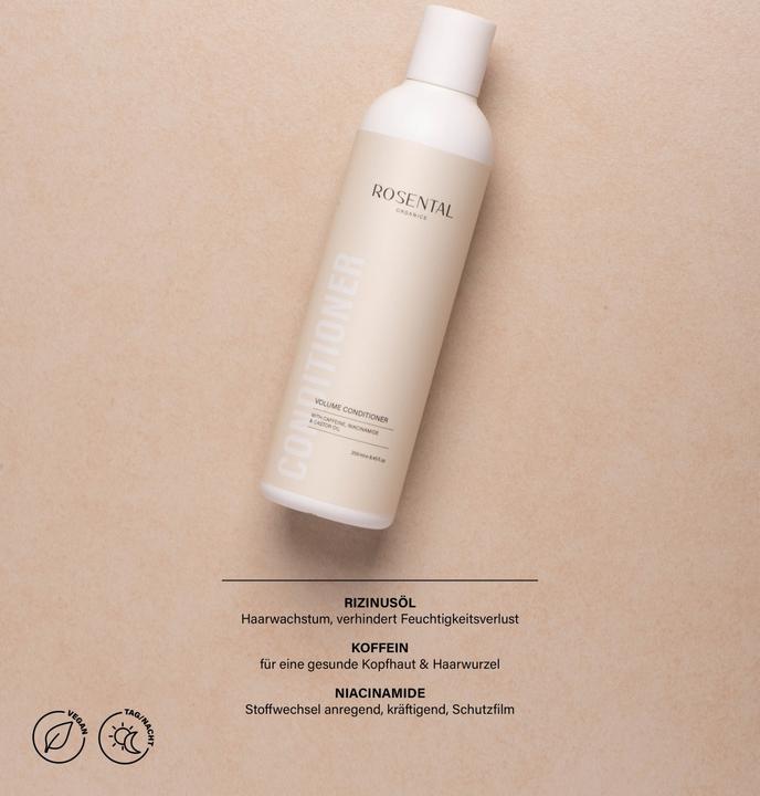 Actual product image Rosental Organics Rosental Hair Care - Volume Conditioner (250 ml)