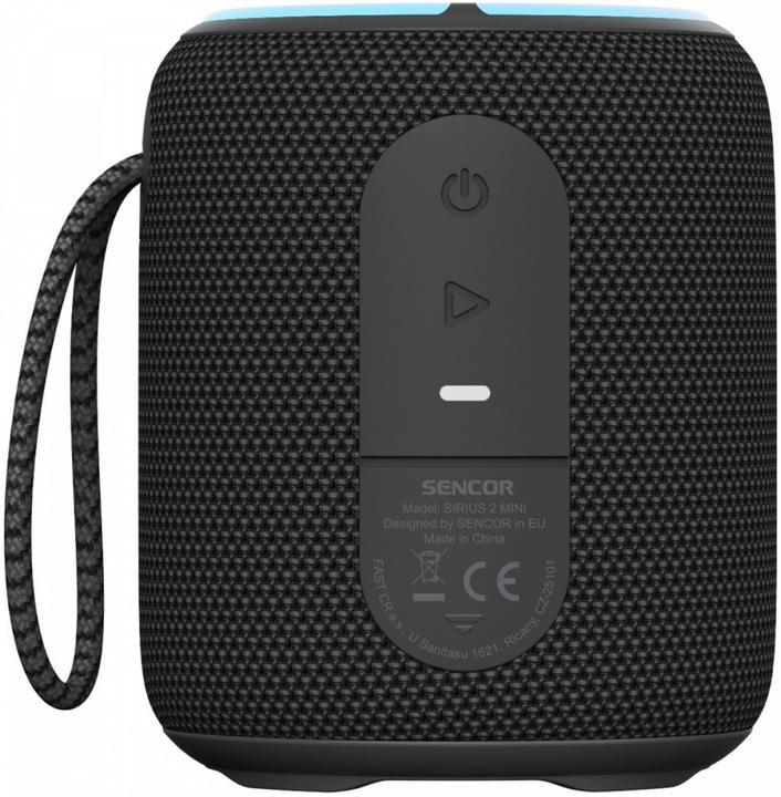 Produktbild Sencor SIRIUSINI Bluetooth-Lautsprecher, Leistung 16 W, LED, TWS