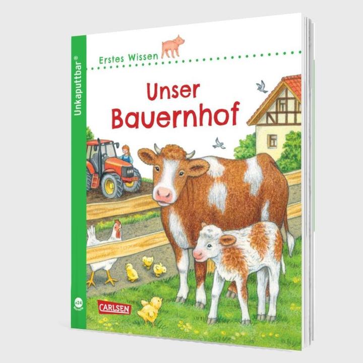 Actual product image Unkaputtbar: Erstes Wissen: Unser Bauernhof (German, Petra Klose, 2022)