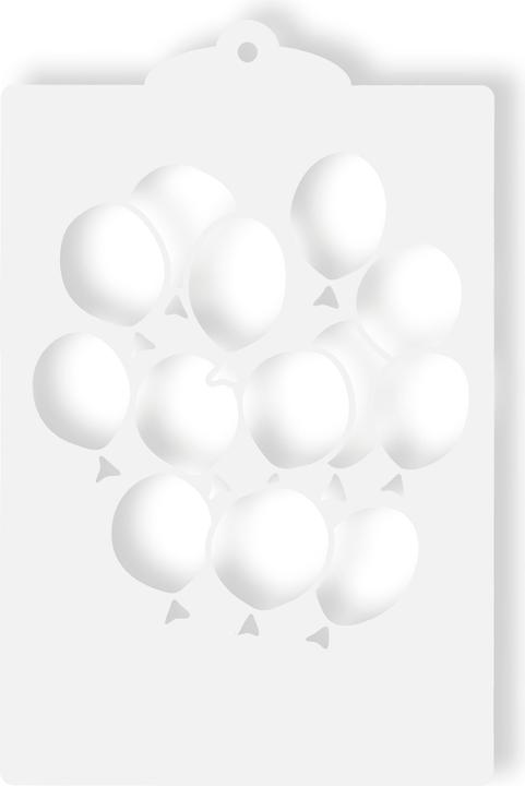 Image du produit Craft Emotions Pochoir "Raisin de ballon" A6