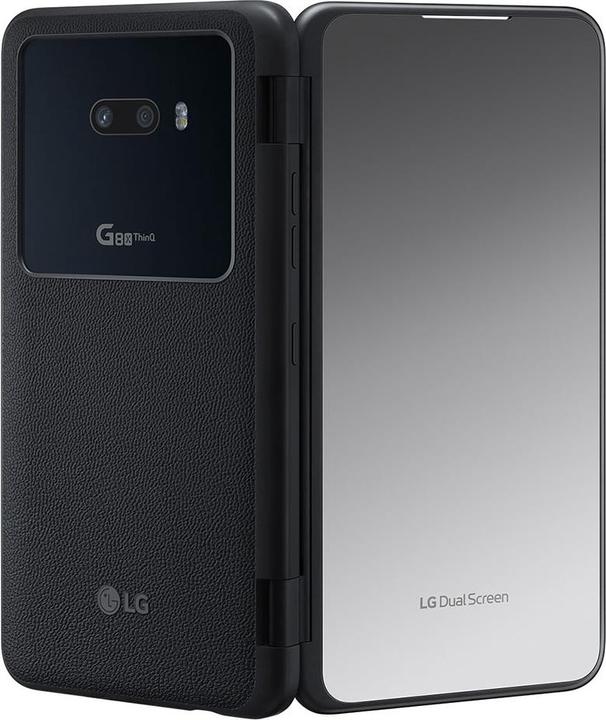 Produktbild LG G8X Dual Screen (128 GB, Black, 6.40", Hybrid Dual SIM, 12 Mpx, 4G)