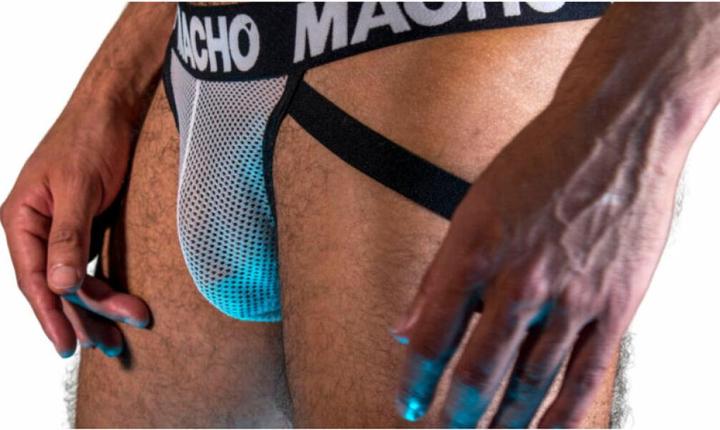 Productafbeelding Macho Underwear MACHO - MX26X1 JOCKNET WIT M (M)