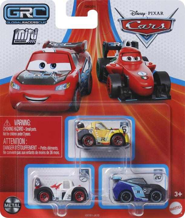 Actual product image Mattel Autos. Kleinstwagen 3 Stück HXY61