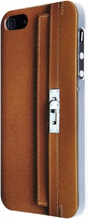 Actual product image Skillfwd Pochette Hardcase for iPhone 5/5S/SE Brown (Apple iPhone 5, Apple iPhone 5s, Apple iPhone SE)