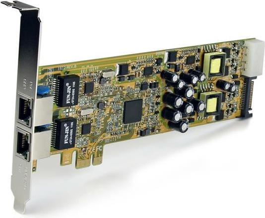 Productafbeelding StarTech Dual Port Gigabit Netwerkkaart (PCI-E x1)