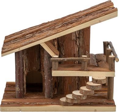 Actual product image Trixie Huis Jule Voor Hamsters Schorshout - 25X18X21 Cm