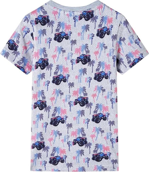 Produktbild VidaXL Kinder-T-Shirt Grau Melange 104,Material: 100 (104)