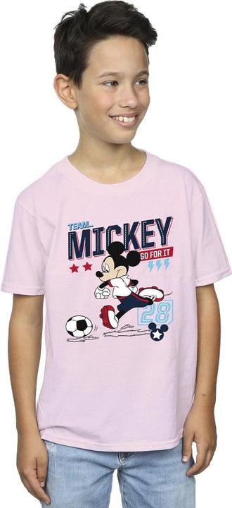 Immagine prodotto Disney Mickey Mouse Team Mickey Football Maglietta Ragazzi (140, 146)