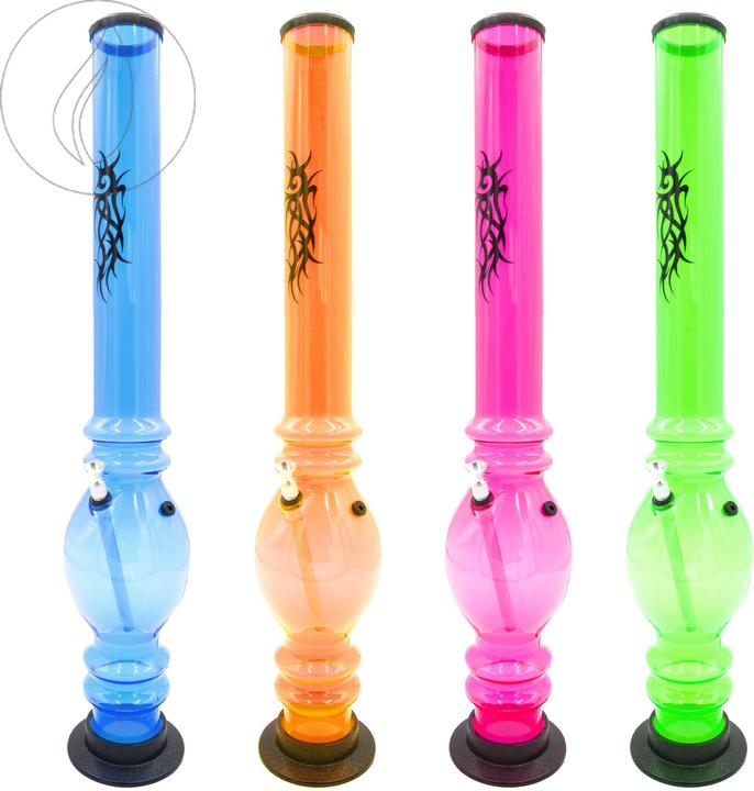 Actual product image Kulu Tattoo Acryl Fluor Bong TB-010 ASSORTIERT