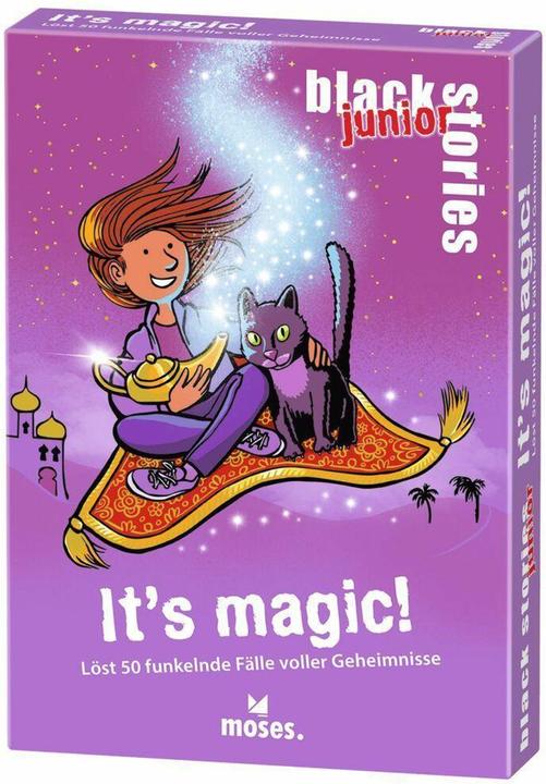 Actual product image black stories junior It's magic (German)