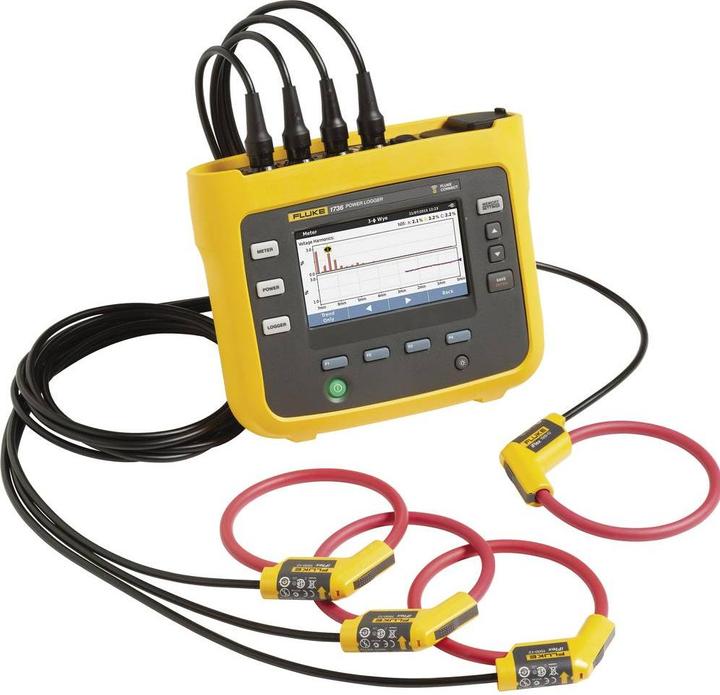 Produktbild Fluke 1736/B Power Logger, Netz-Analysegerät (CAT III 1000V, CAT IV 600V)