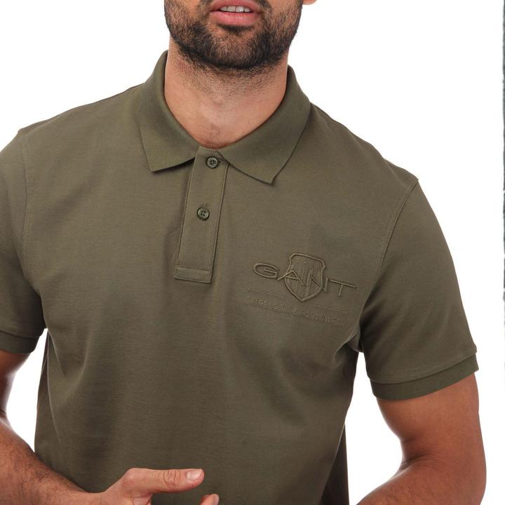 Actual product image GANT Mens Shield Polo Shirt (XXL)
