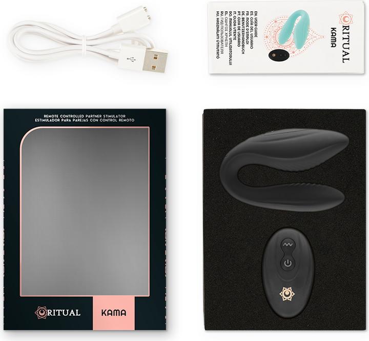 Actual product image Ritual Couple vibrator "Kama" with remote control