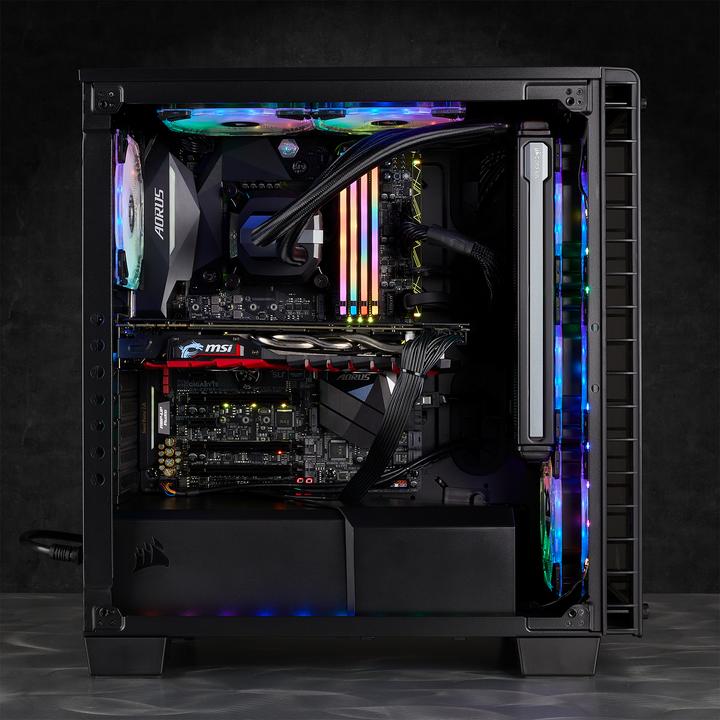 Produktbild Corsair DDR4 C16, 288-pin, Intel XMP 2.0 (4 x 32GB, 3200 MHz, DDR4-RAM, DIMM)