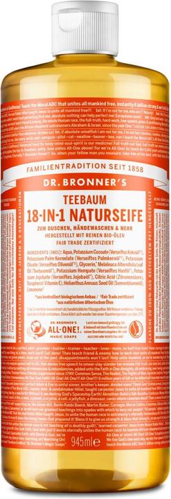 Dr. Bronner's 18-IN-1 Teebaum (Flüssigseife, 945 ml)