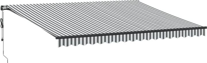 Actual product image VidaXL Markise Gelenkarmmarkise Sonnenmarkise Automatisch mit LEDs 450x350cm (4.50 m)