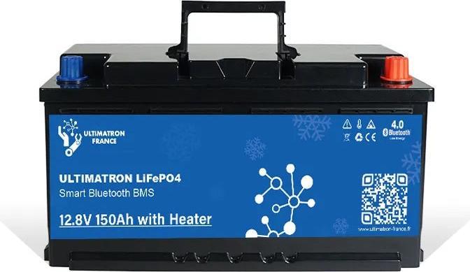 Immagine prodotto Ultimatron Batteria di alimentazione ULS-12V-150Ah LiFePO4 (riscaldatore) (12 V, 150 Ah)