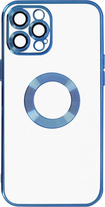 Actual product image Avizar Chrome Style Series Transparent Silicone Sleeve (Apple iPhone 12 Pro Max)