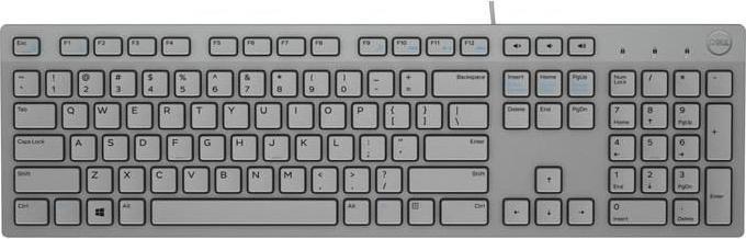 Produktbild Dell KB216 Tastatur (US, Kabelgebunden)