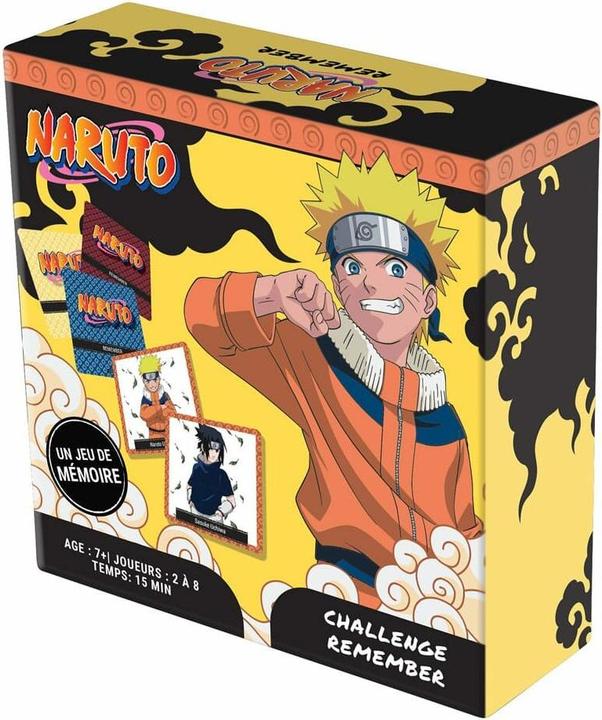 Produktbild Topi games Naruto jeu de cartes Remember Challenge *FRANCAIS* (Französisch)