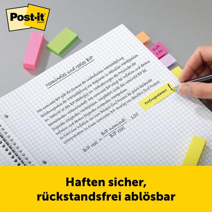 Actual product image Post-it page marker (15 x 50 mm)