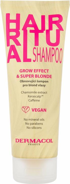 Dermacol Hair Ritual Super Blonde Shampoo (250 ml, Flüssiges Shampoo)